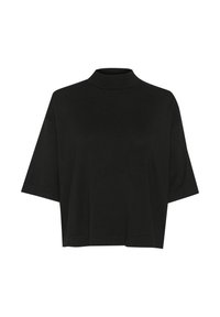 KALIZZA TURTLENECK - Jednoduché tričko - black deep