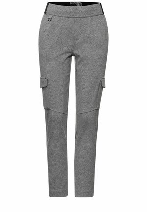 Cargo trousers - anthracite melange