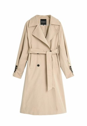 Desigual, REMOVABLE TRENCH COAT - Trench - beige