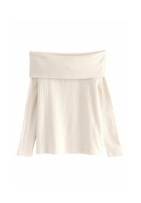 REGULAR FIT - OFF THE SHOULDER - Neule - ivory