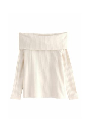 REGULAR FIT - OFF THE SHOULDER - Trui - ivory