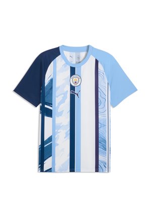 Puma MANCHESTER CITY FC WARM UP JERSEY - Maglia da calcio - white-blazing blue