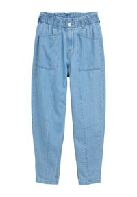 TTBARREL Paperbag - Jeans fuselé - used bleached blue denim