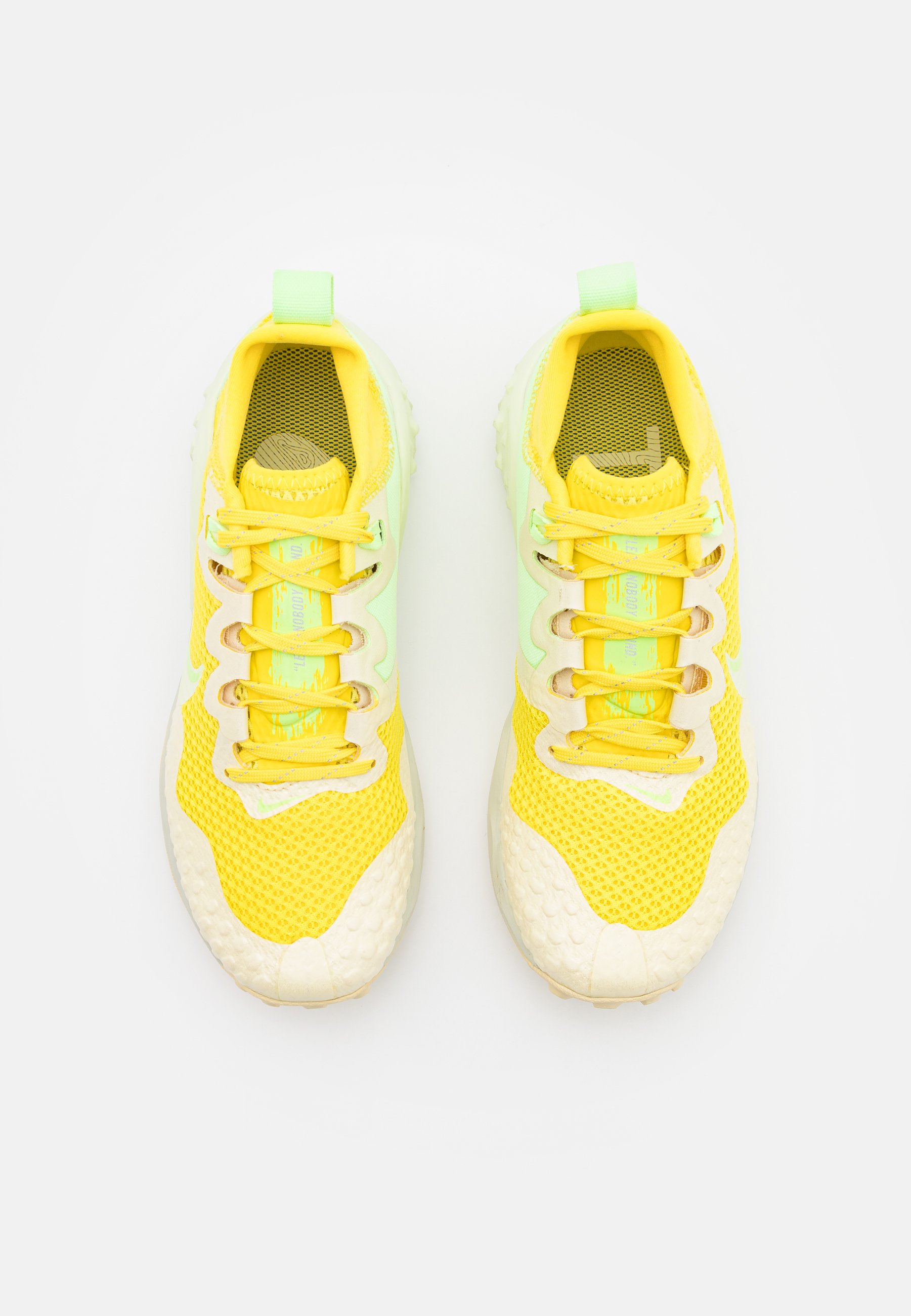 Nike Performance WILDHORSE 7 UNISEX - Zapatillas de trail running -  pollen/yellow strike/lime glow/saturn gold/lemon drop/lime ice/amarillo -  Zalando.es