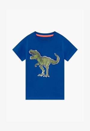 SMALL BOYS T-REX DINOSAUR - Triko s potiskem - royal