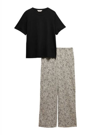 Marks & Spencer, PRINTED SET - Nattøj sæt - black mix