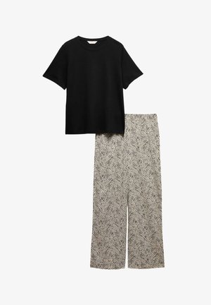 Marks & Spencer, PRINTED SET - Conjunto de pijama - black mix