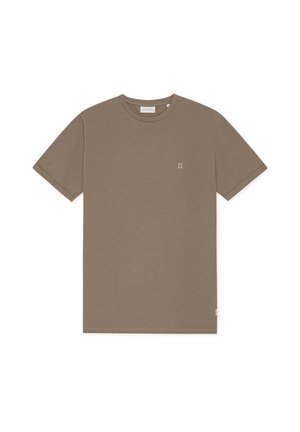 Les Deux, CORE CONTRAST - T-shirt basic - bungee brown