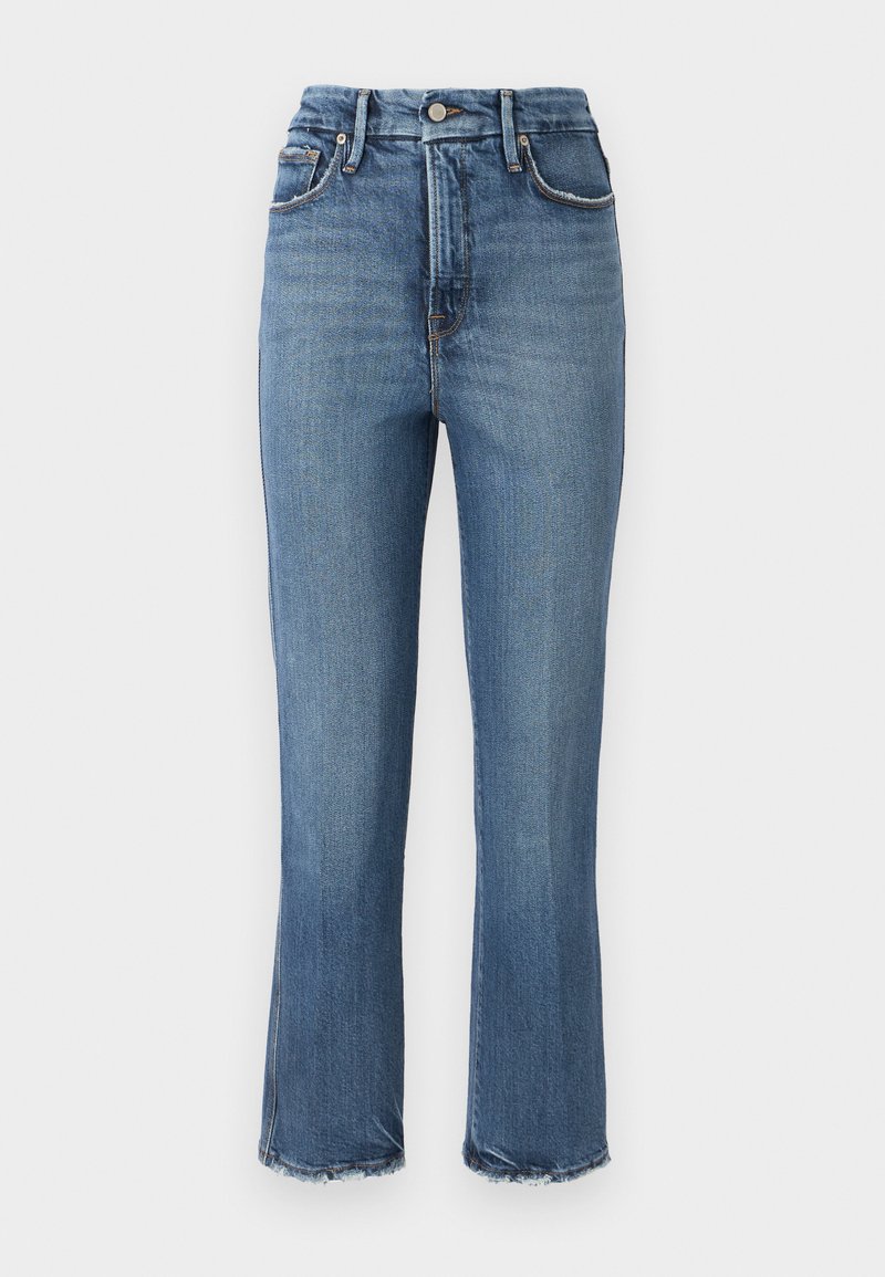 Good American Straight leg jeans blauw denim/bluedenim