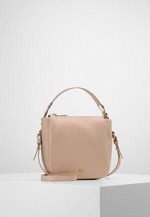 Taška s příčným popruhem - nude