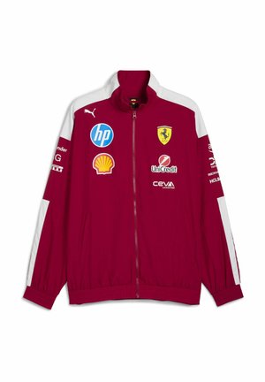 SCUDERIA FERRARI DRIVERS - Športna jakna/jopica - dark cherry
