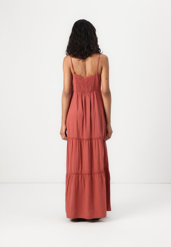VMQUINCY LONG DRESS - Maxi dress - marsala3