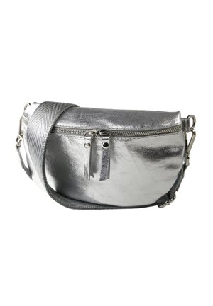 GÜRTEL - Bum bag - silber mehrfarbig