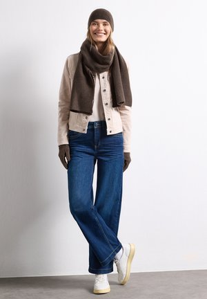 Street One, FEINSTRICK HANDSCHUHE IN UNIFARBE - Gants - auburn brown mel