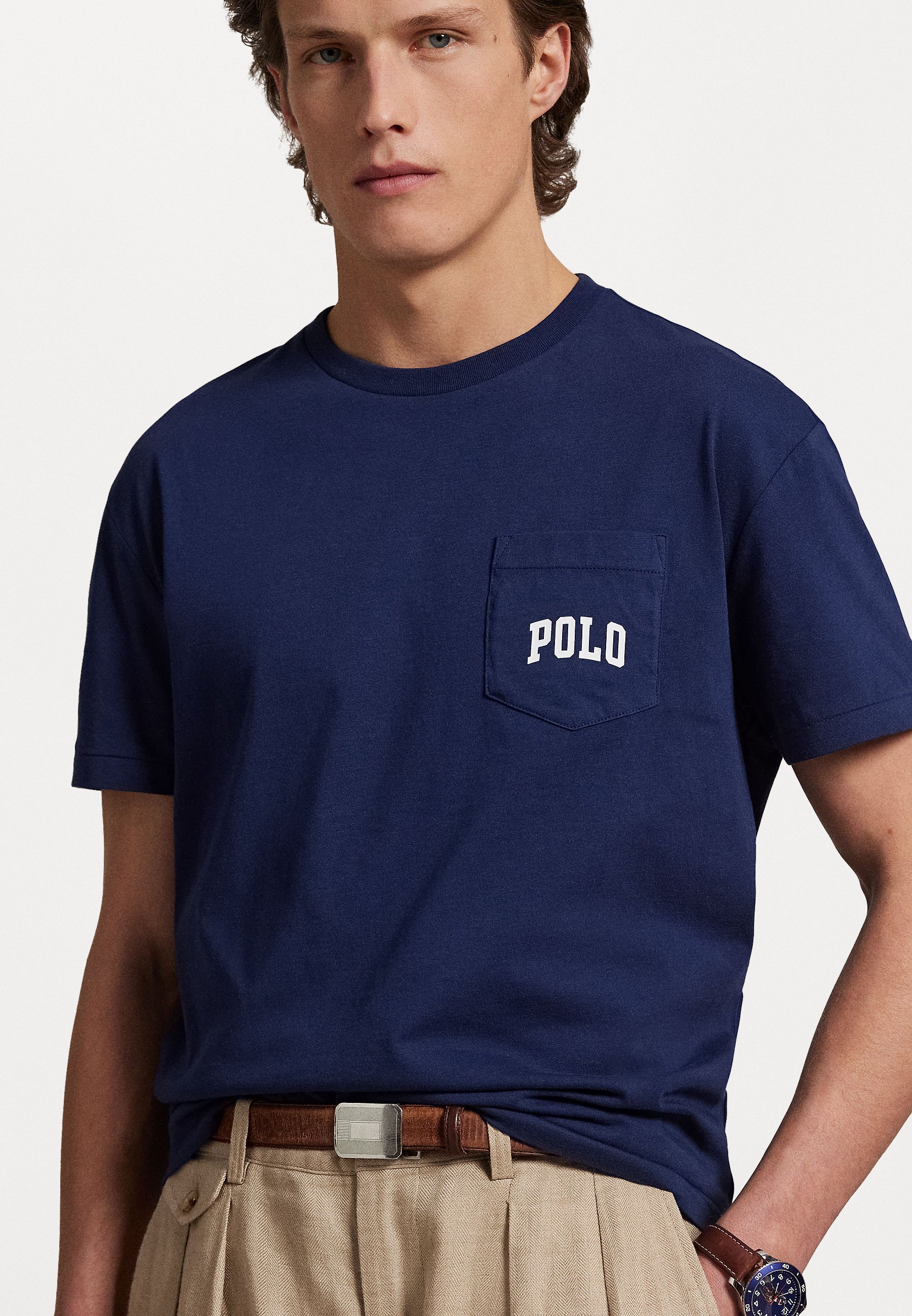 Polo Ralph Lauren CLASSIC FIT THISTLE PRINT JERSEY T-SHIRT