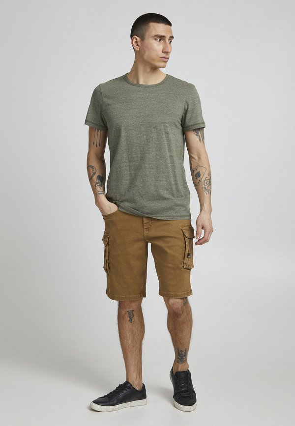 PRLIJAN REGULAR FIT - Denim shorts - chipmunk