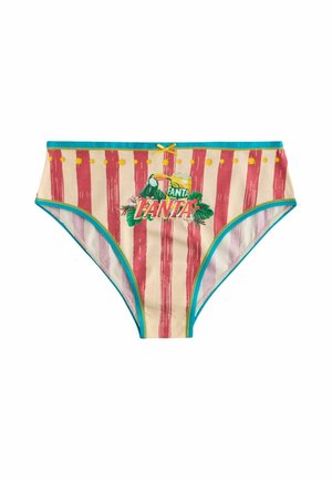 Next, HIGH RISE HIGH LEG FIT - FANTA COTTON KNICKERS - Slip - orange