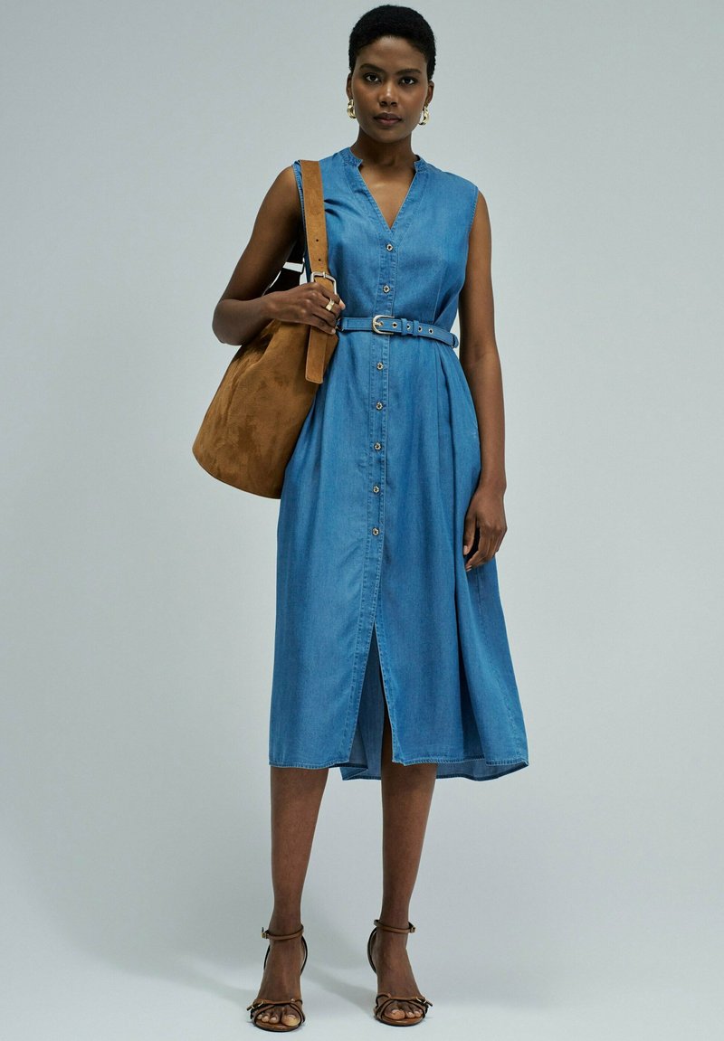 salsa denim dress Salsa Jeans Lightdenim Dress Blue, female, Size: L
