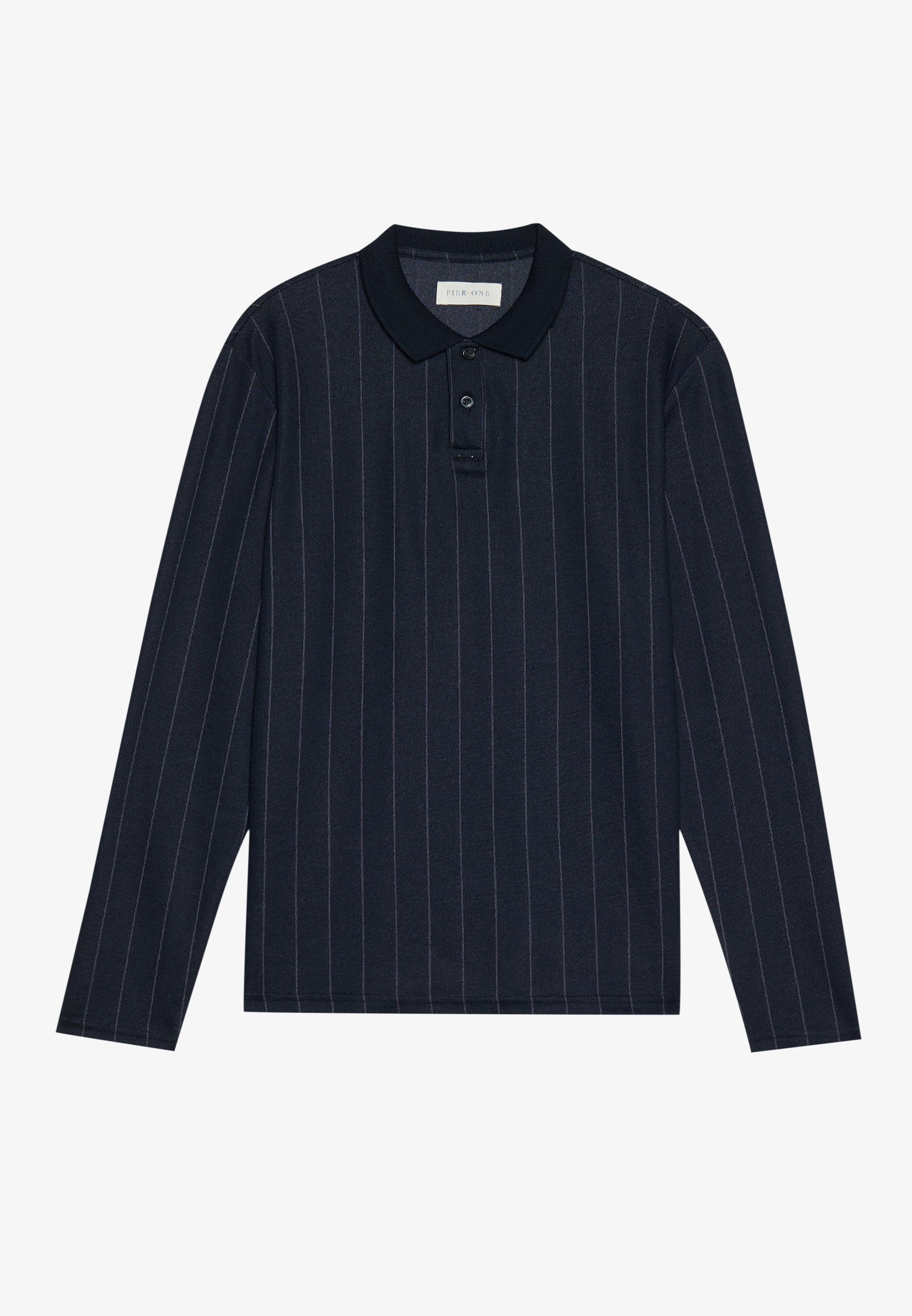 LEMAIRE DiamondJacquard Piqué Polo Shirt Pier One Long sleeved top