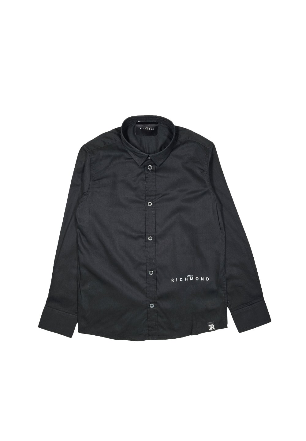 John Richmond completo bambino camicia e bermuda misto lino grigio main image 1