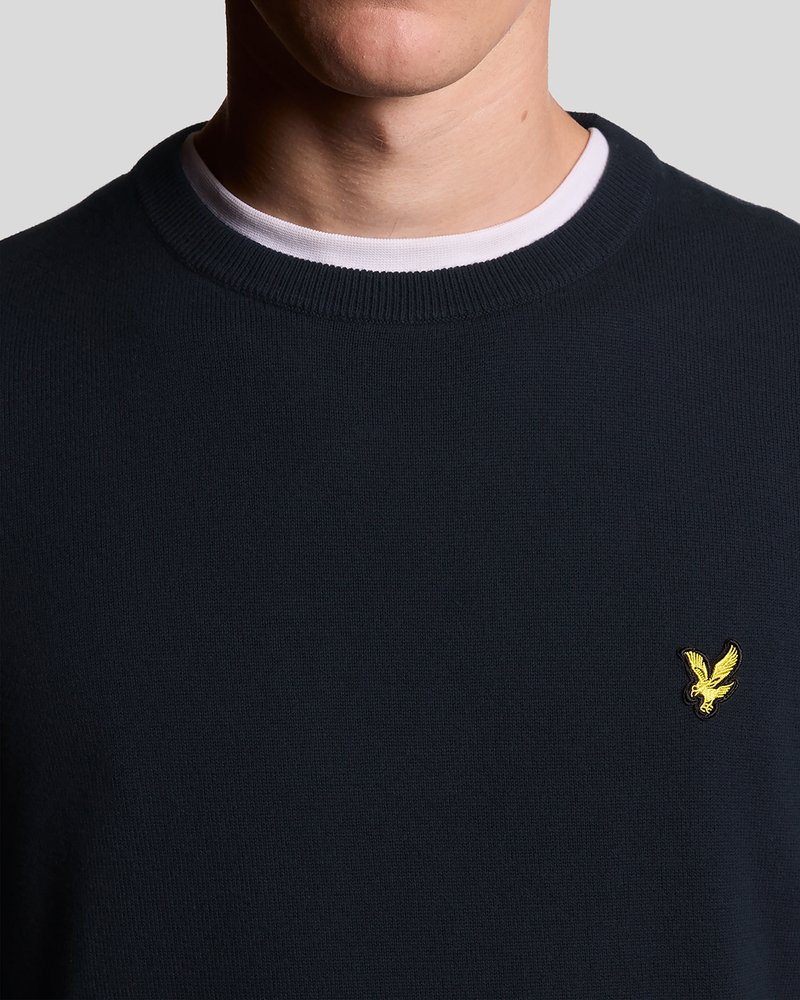 Pull Lyle Et Scott Bleu Marine Taille S - Occasion Très Bon état