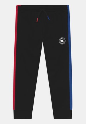THROWBACK SIDE STRIPE - Pantalon de survêtement - black