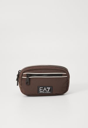 TRAIN LOGO SERIES U WAISTBAG TAPE - Sac banane - chocolate brown