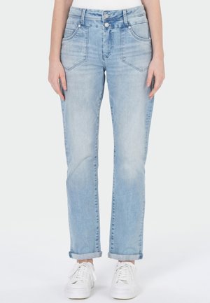 Miracle of Denim, PEGGY COMFORT STRAIGHT - Jeans Straight Leg - famous blue