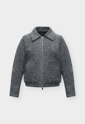 Vero Moda, VMIRISALMA SHORT JACKET - Μπουφάν τύπου bomber - dark grey melange