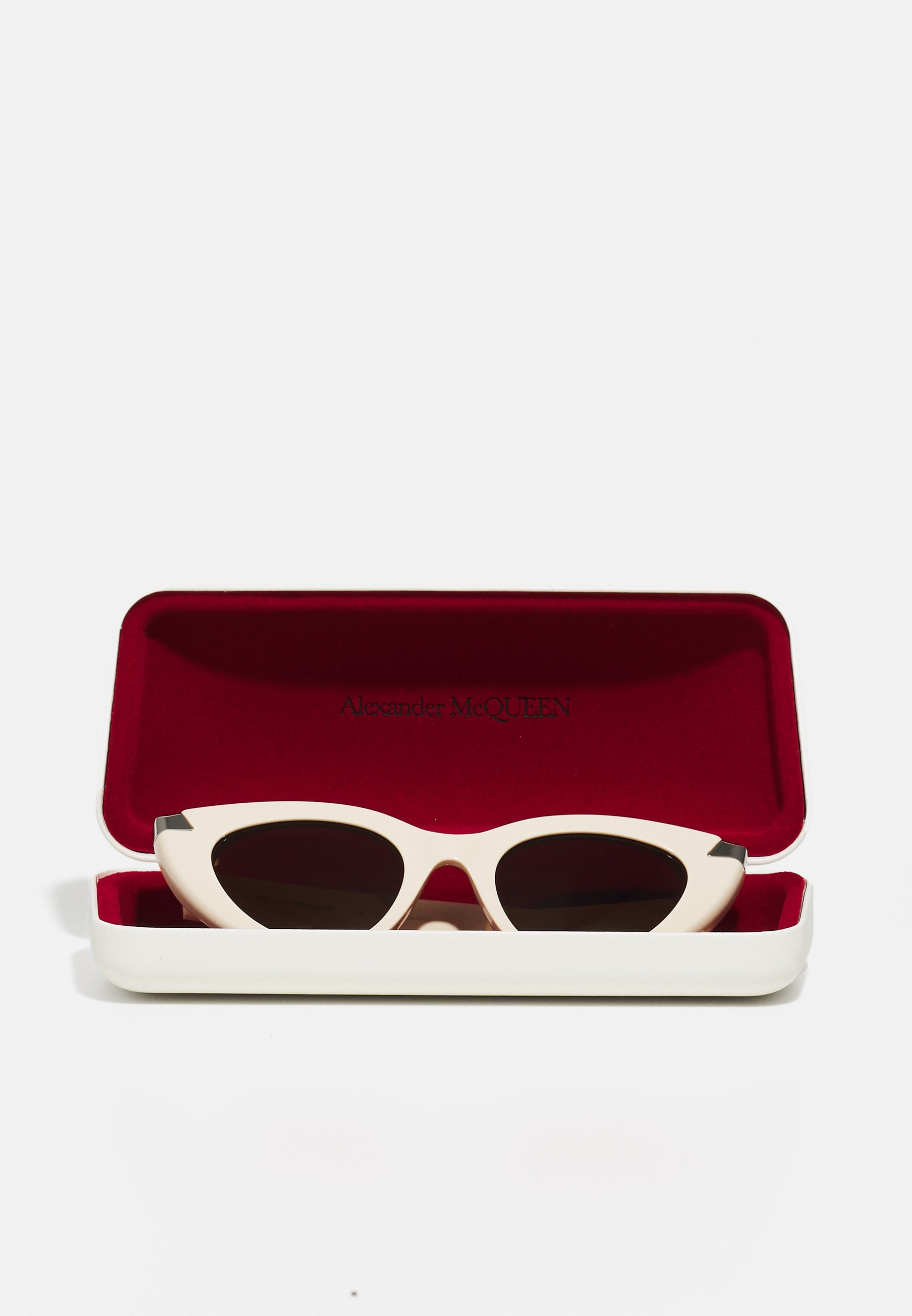 Alexander McQueen Sunglasses - ivory/brown/gold-coloured