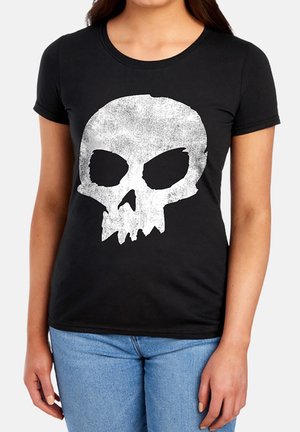 Disney, TOY STORY SID SKULL - Print T-shirt - black