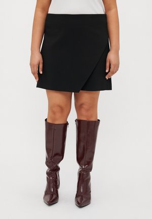 CARMIST YASMINE WRAP SKORTS  - Minisvārki - black