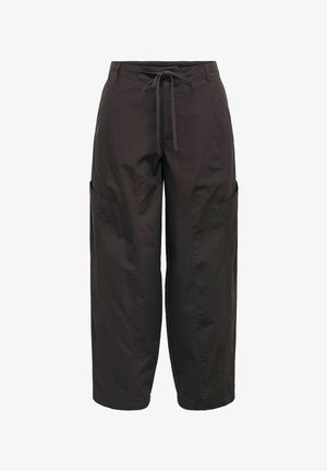 JDY, TROUSERS JDYGEO LOOSE FIT TROUSERS - Broek - chocolate torte