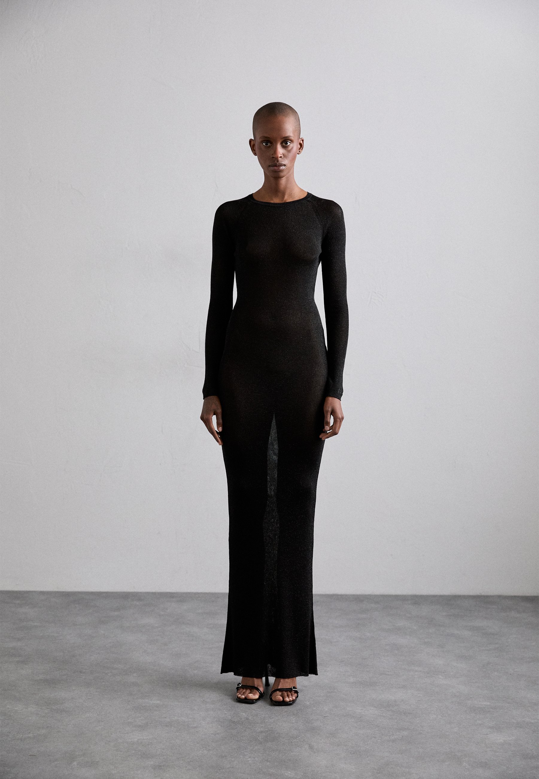 032c THRESHOLD DRESS - Jumper dress - black - Zalando.co.uk