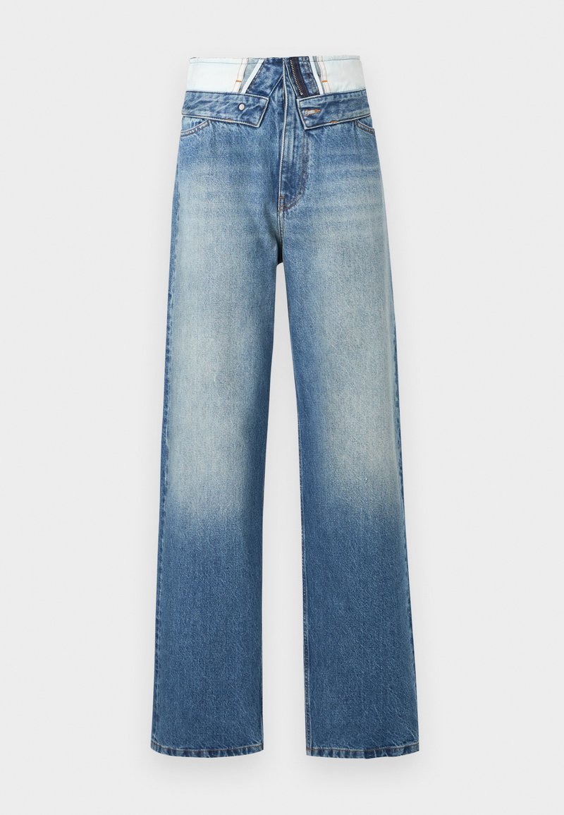 MM6 Maison Margiela Džinsi ar taisnām starām - light blue/zils džinss ...