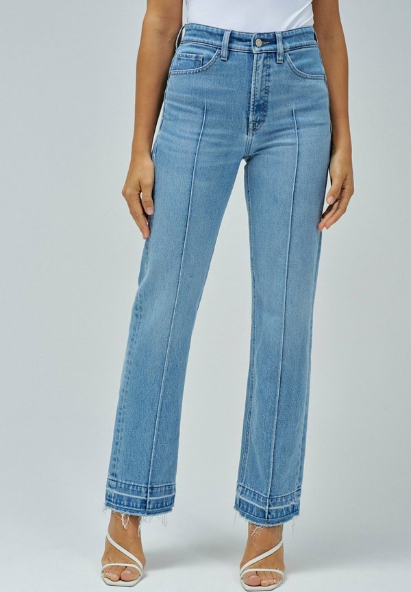 FAITH PUSH IN STRAIGHT - Flared Jeans - blau