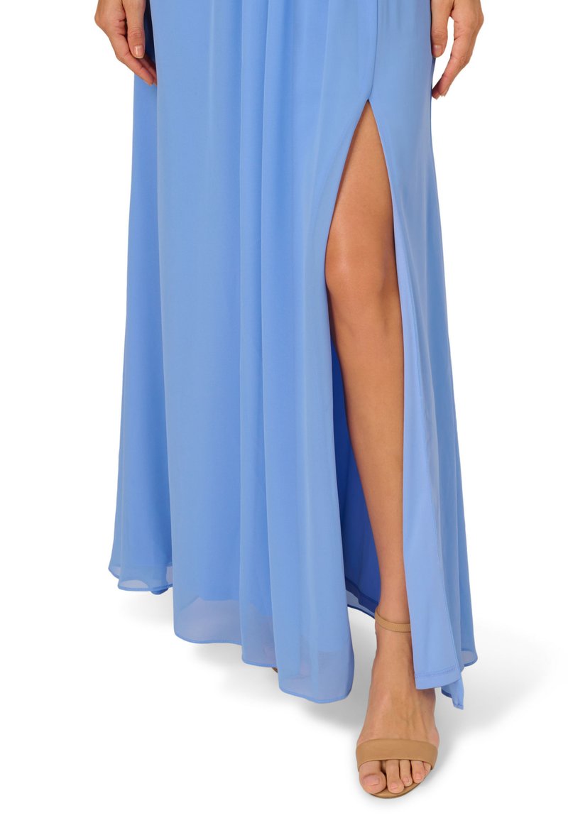sachin and babi light blue dress Adrianna Papell Women's One Shoulder Chiffon Gown, Black/Blush Multi, 2 :  Amazon.ca: Clothing, Shoes & Accessories