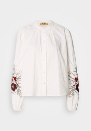 Mos Mosh SHIRT - Button-down blouse - ecru