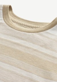 Next TEXTURED STRIPE- REGULAR FIT - T-shirt med print - neutral