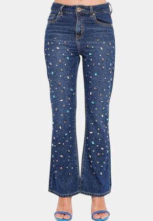 Jeans a zampa - blu