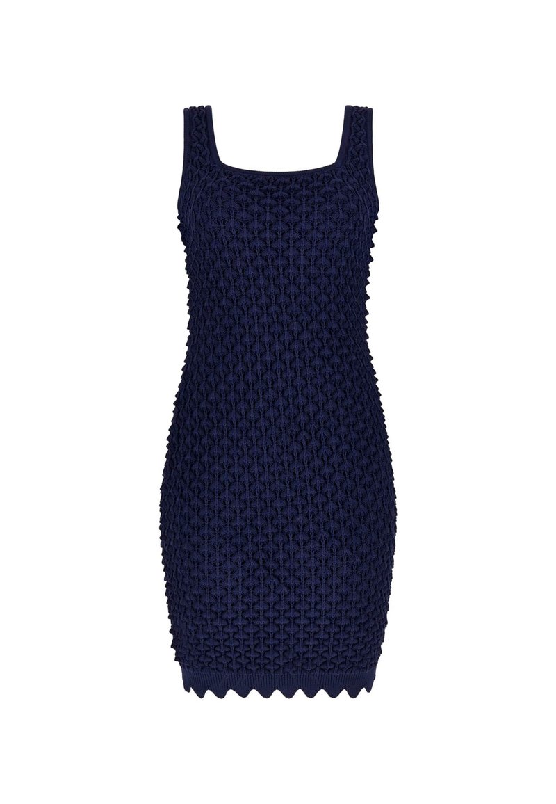 Guess Gebreide jurk blauw