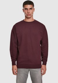 Urban Classics SWEAT CREWNECK - Felpa - redwine