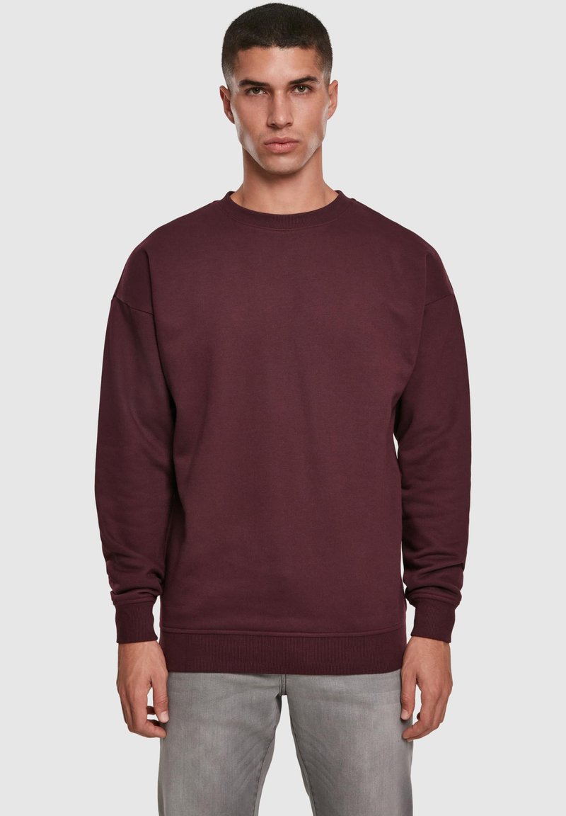 Urban Classics SWEAT CREWNECK - Felpa - redwine