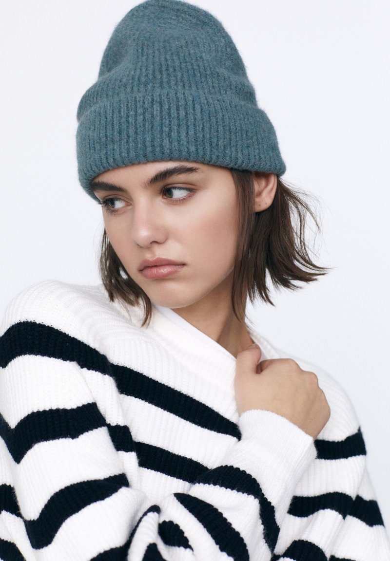 PULL&BEAR Mütze light green/hellgrün Zalando.at