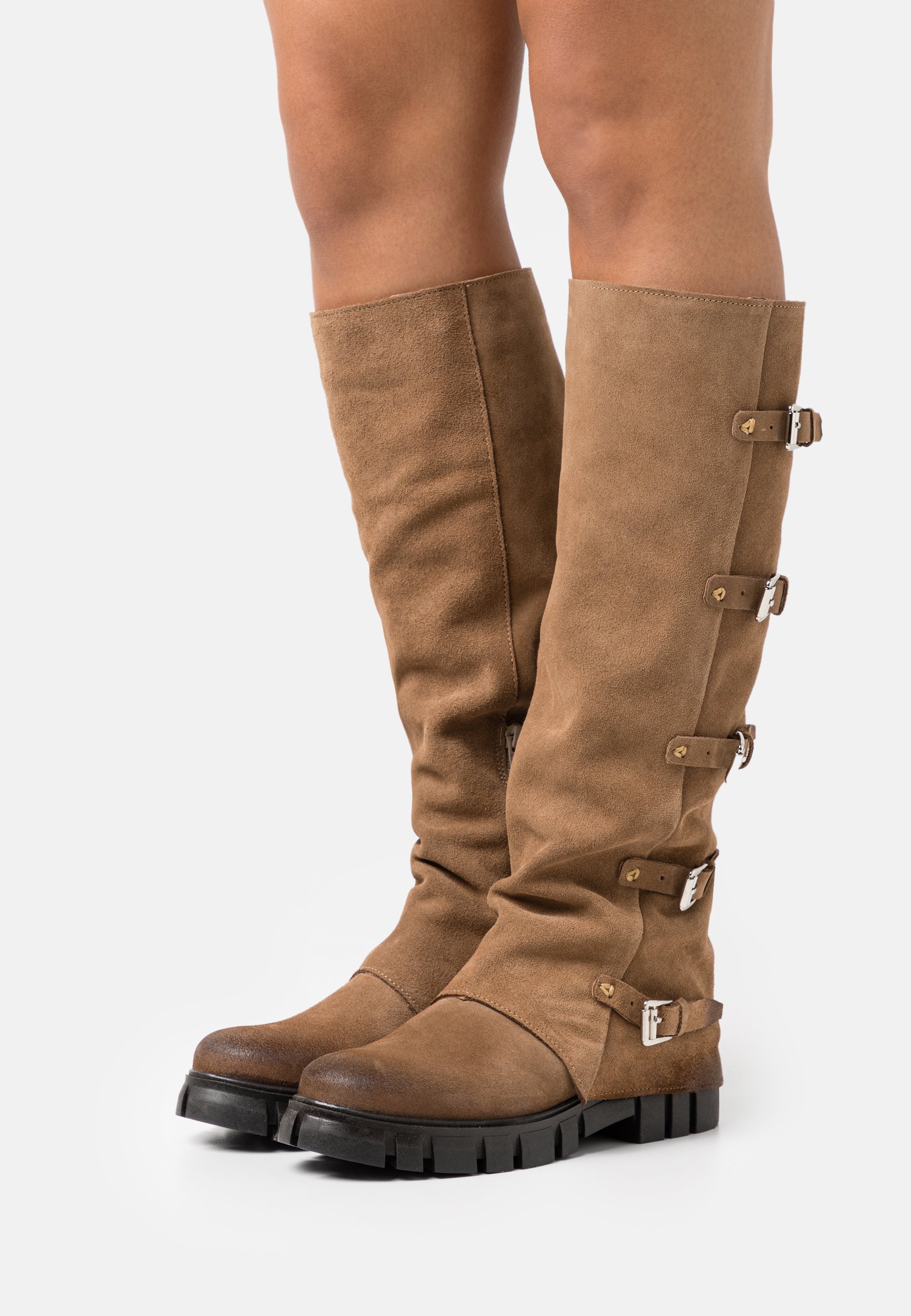 Felmini SAURA - Botas camperas - marvin stone/marrón topo - Zalando.es