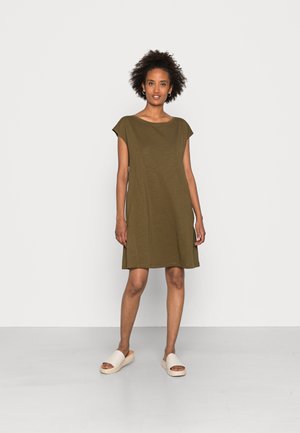 Vestito di maglina - khaki green