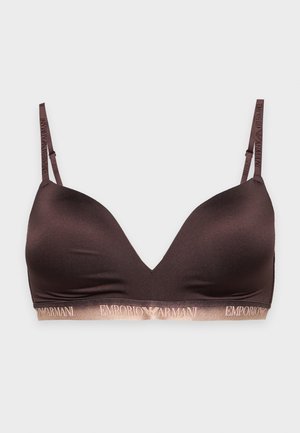 Emporio Armani, REGGISENO - Soutien-gorge triangle - ganache