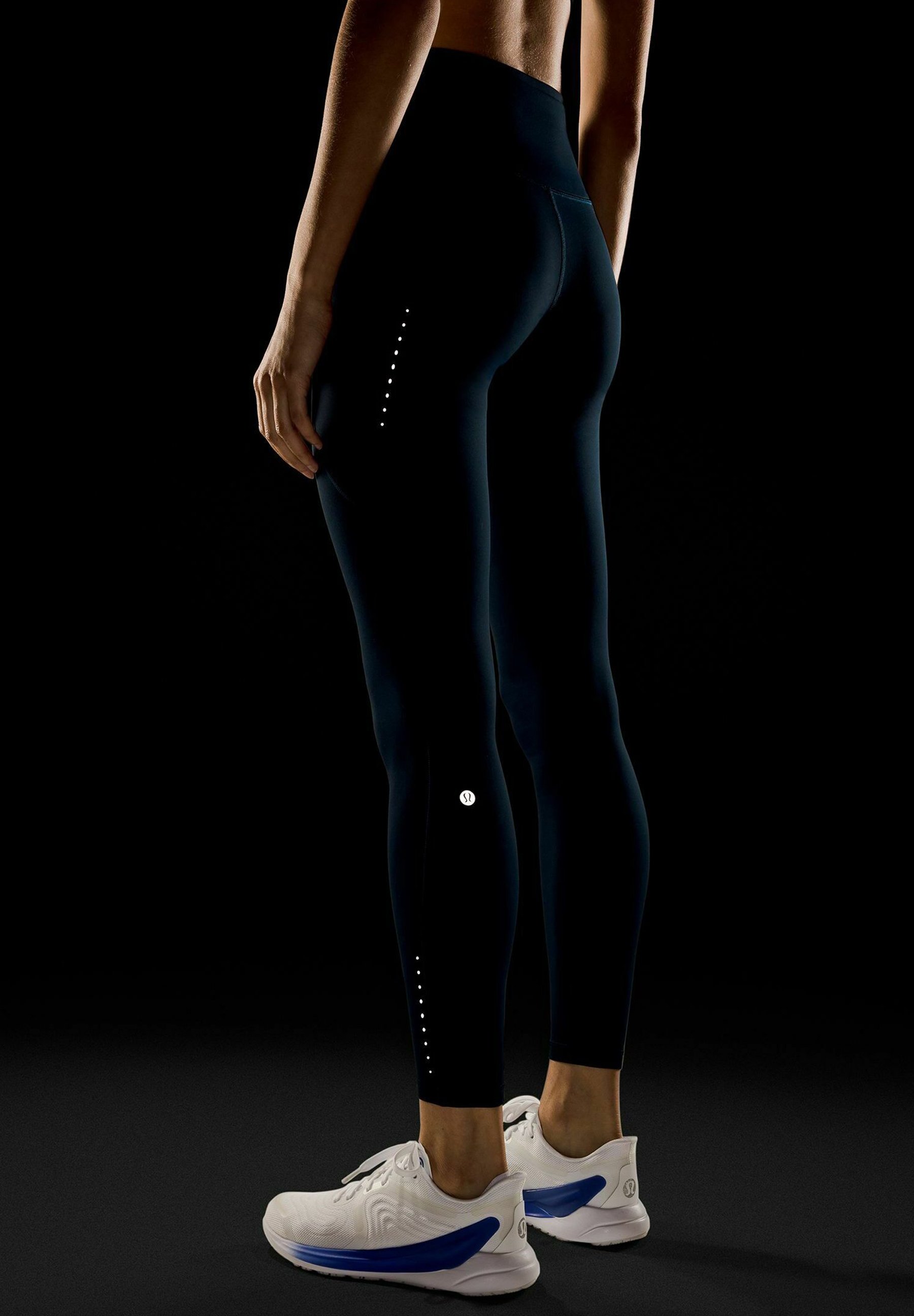 lululemon FAST AND FREE FLEECE 5 POCKET HR RUN TIGHT 71CM