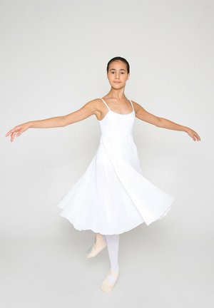 Tanzmuster CONTEMPORARY TANZ ADELINA IM EMPIRE STIL - Sports dress - weiß