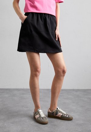 TECH SKIRT - Mini suknja - black